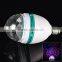 RGB LED bombillas led lighing E27 3W led ball bulb dj laser light disco party lighting ,Hot Selling B22/E27 Crystal Rotating Led