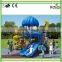 Kindergarten Castle Small Outdoor Playground Slide for Kindergarten KQ50059B