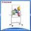 China Excellent Double Sided Advertisement A1 Wheeled Poster Display Stand