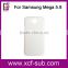 Popular 3D sublimation plastic case for Samsung Mega 5.8/6.3
