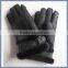 Sell Men Black Fur Lined Leather Gloves and Mitten For Winter With Best Price