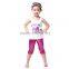 mermaid outfits bright summer soft cotton knit clothes set