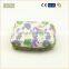 PU green flower cosmetic bag fashion travel cosmetic bag