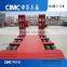 Low Price CIMC Heavy Equipments Tri Axle Lowbed Truck Trailers For Sale