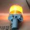 High Brightness Solar warning traffic light road led emergency