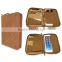 Retra Leather Zip-Close Portfolio Organiser Case for Tablet Mobile Phone Accessories Card etc