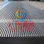 floor decoration flat screen panel grille