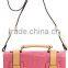 Genuine leather woman leisure handbag factory China