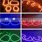 Autoki double dual color COB halo rings led angel eyes auto car switchback cob angel eye