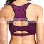 OEM custom sublimation print yoga fitness bra seamless women sports bra