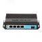 OEM 4 port Gigabit POE switch with 1 sfp slot 20km