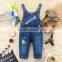 New pattern children denim jeans hot pants