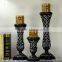 wholesale high quality angel wings centerpiece mosaic tall candle holder