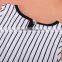 New Kids Girl's Wear Sleeveless Cute Dot Striped O-Neck Patchwork Dress