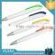 Best quality hot sell push plastic ballpoint pen