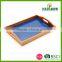 3 pcs Fashion bamboo wooden serving tray for sale