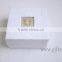 Elegant Fashion Customize Wedding Engagement Ring Box with beaded name plate of U