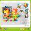 plastic baby toy luggage block