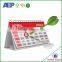 new design costom made factory price professional calendar printing with spiral binding
