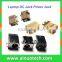 All kinds of Laptop Power jack 12v dc connector jack DC JACK dc jack connector dc-010 DC-020 DSMD Female jack