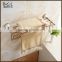 11720-ARG New design zinc alloy rose gold bathroom accessory towel shelf