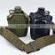 Outdoor usage camouflage tactical plastic military army canteen