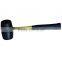 High quality South American type wooden handle rubber sledge hammer rubber hammer