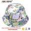 Digital printing high quality custom color cotton bucket hats