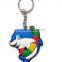 Custom Soft PVC Keychain;Soft Rubber Keychains;Silicone Keyring