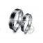 4-6MM Stainless steel mix color gun black ring fashion women ring wedding jewelry 6260493