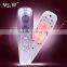 electric LED microcurrent handheld vibrating comb breast massage machine,Health care product with screen