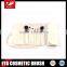 Hot 7- piece travel makeup brush set with white case