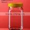 Full Color Printing Available FDA Food Safety Plastic Honey Packing Bottle