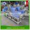 Hot presses wood sawdust trays block/pallet foot making machine