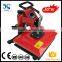 Swing away hot tshirt stamping transfer press machinery