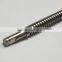 China supply high quality & precision stainless steel worm shaft with hardness treatment