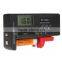 New Universal LCD Digital Battery Tester 1.5v AA /AAA /C/ D 9V Battery Load Tester Button Cell Checker