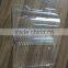 Eco friendly OPS disposable cake roll container boxes clamshell