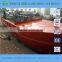 River sand pontoon hopper dredger/carrier/pusher