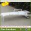 Patio furniture outdoor sun lounge with wheels