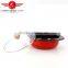 2016 glass lid enamel kitchenware hot pot casserole set for sale