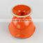 Orange color custom ceramic ice cream sundae bowls