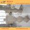 Prefab chinese G682 granite yellow rusty granite balcony column