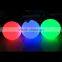 Waterproof RGB 16 colors changing floating outdoor christmas LED lighting ball