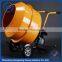 Mobile concrete mixer two wheels diesel engine concrete mixer