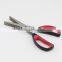 Red And Black Soft Handle Five Blades Scissors Kitchen Shears Best For Kitchen Garden