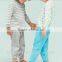 2016 wholesale kids baby stripe pajama suits kids stripe cotton pajamas