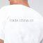 2016 High Quality Custom Logo Short Sleeve Crew Neck White men's 100% Cotton 180gsm Anti Shrink Fixed cuffs Casual Blank T-Shirt