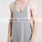 Trade assurance supplier plain grey stringer singlet for men