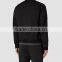 MGOO High Quality Custom Black Fashion Bomber Jackets Brand Designs Tops Mens Zip Up Long Sleeves Jacket